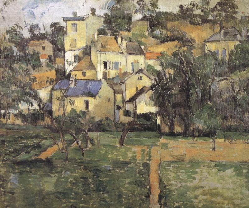 Paul Cezanne Pang Schwarz housing plans Norge oil painting art